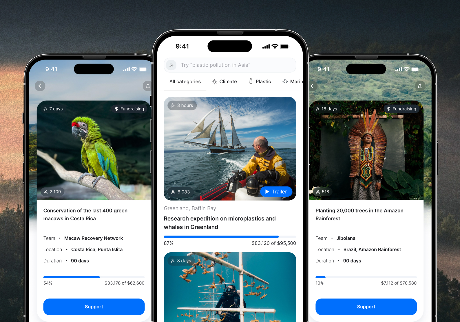 Humance app preview mobile